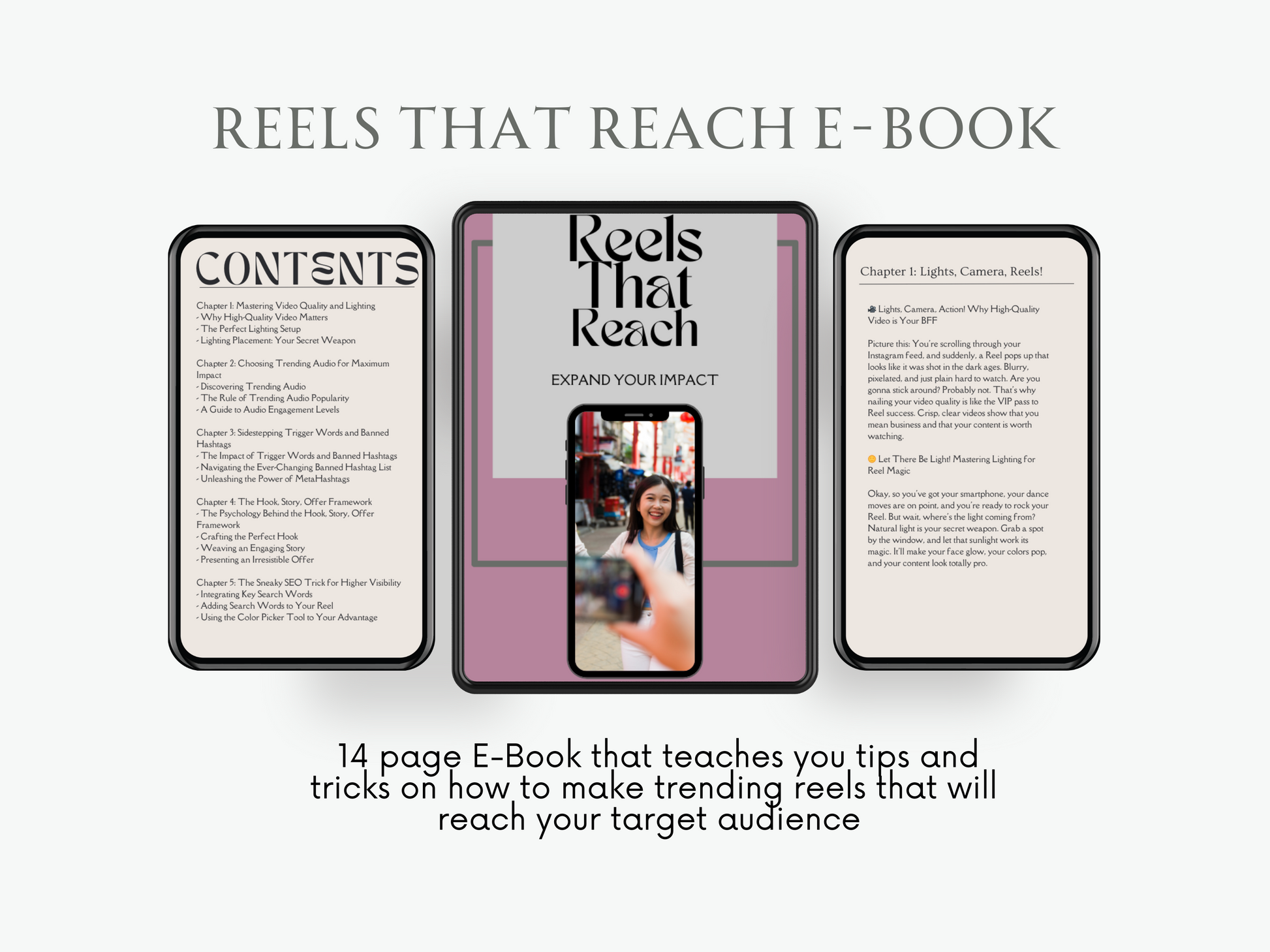 Reels That Reach E-Book – Simplicity PLR